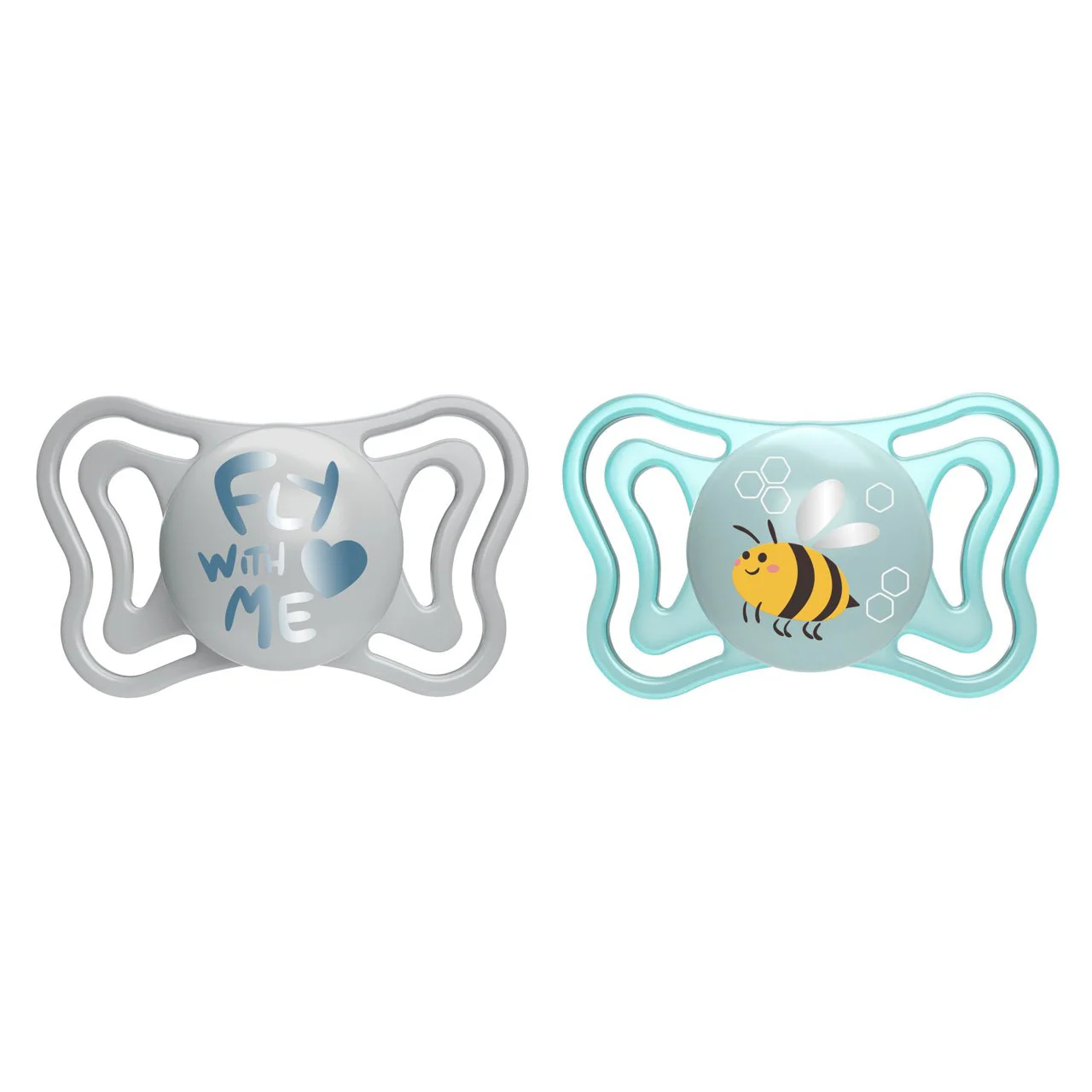 CHICCO - PHYSIO FORMA Light Πιπίλα Σιλικόνης 2-6m (σιελ) - 2τεμ.